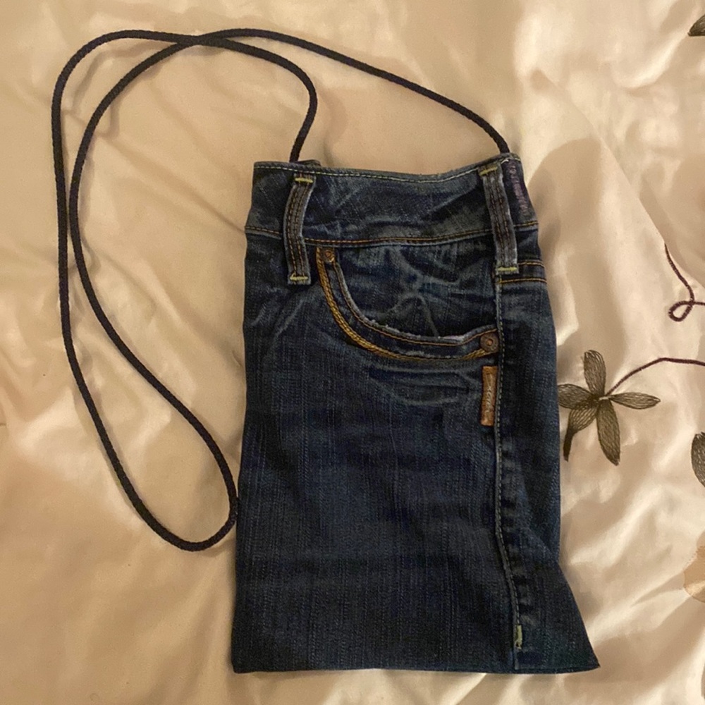 Silver Jeans Handmade Jean Bag